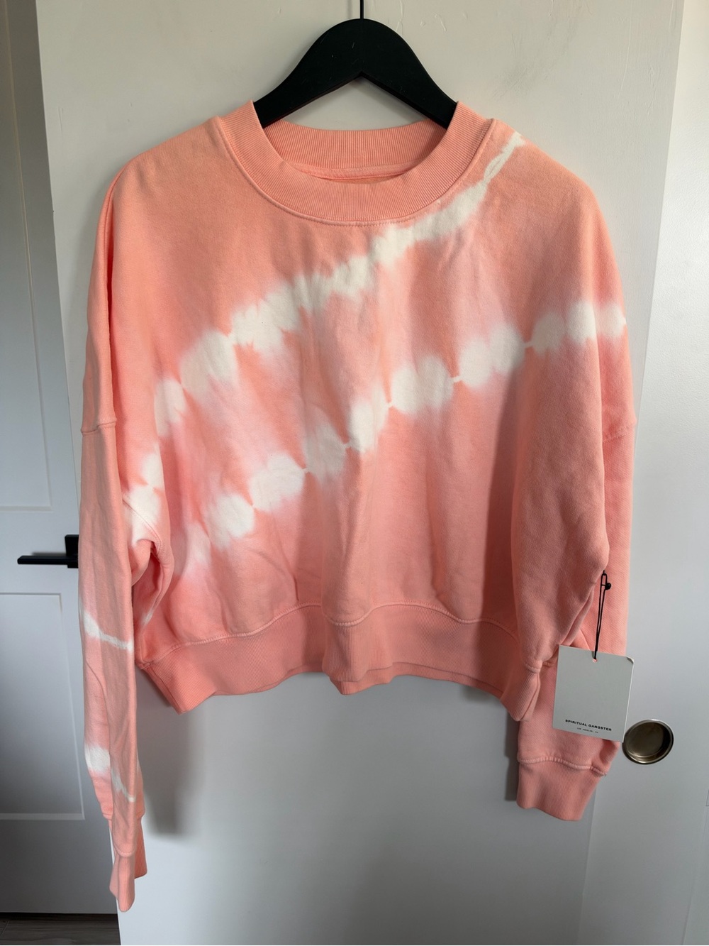 NWT Spiritual Gangster Shibori Palisades Crew Size Large